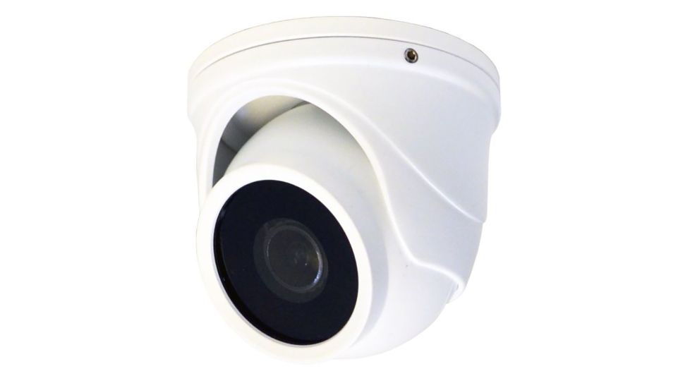 Speco Tech HD-TVI 2MP Intensifier T Mini-Turret Camera, 2.9mm Fixed Lens - White Housing 69817