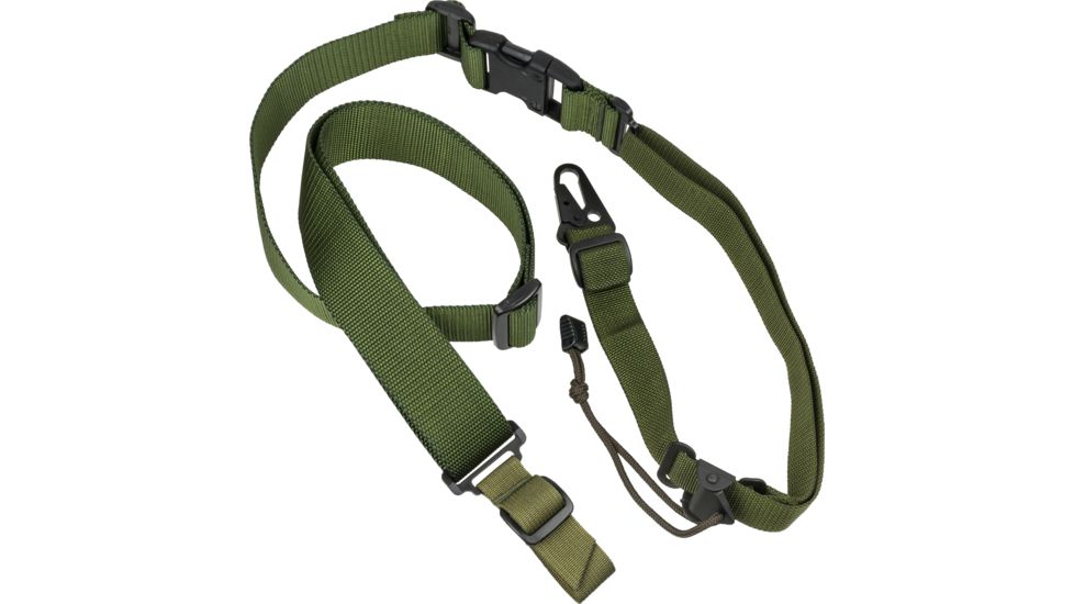 Specter Gear 2 Point Tactical Sling, HK MP5 HK91 HK93 HK53, Ambidextrous, w/ ERB - OD Green