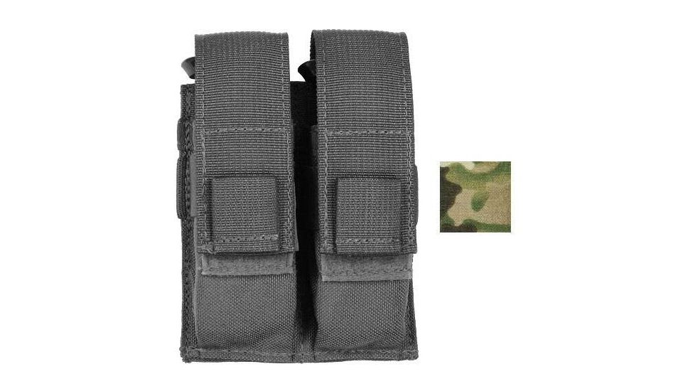 Specter Gear 278 Double Universal Pistol Magazine Pouch for 2/2.25in Belts - MultiCam
