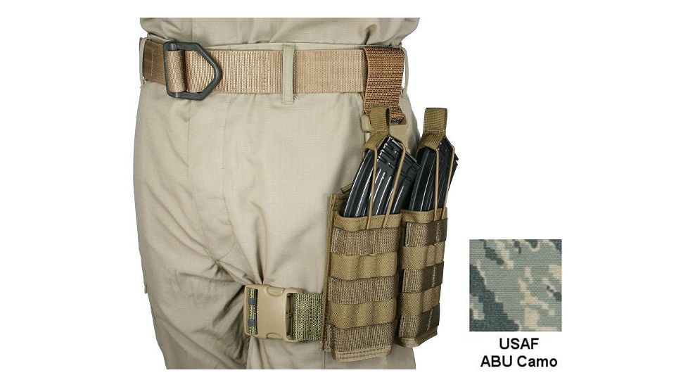 Specter Gear 30 rd. 7.62 x 39mm 2 Magazine Rapid Reload Tactical Thigh Rig,USAF ABU Camo 742 ABU