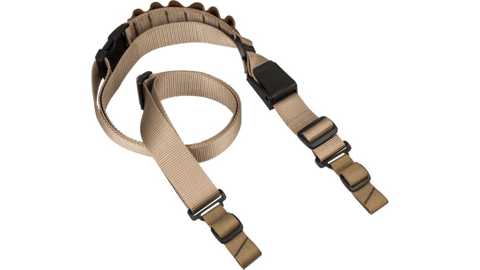 Specter Gear 6 Round Shotshell Loop Enhanced, Universal Fit, SOP 3 Point Sling, w/ERB, Coyote, 871 COY-ERB