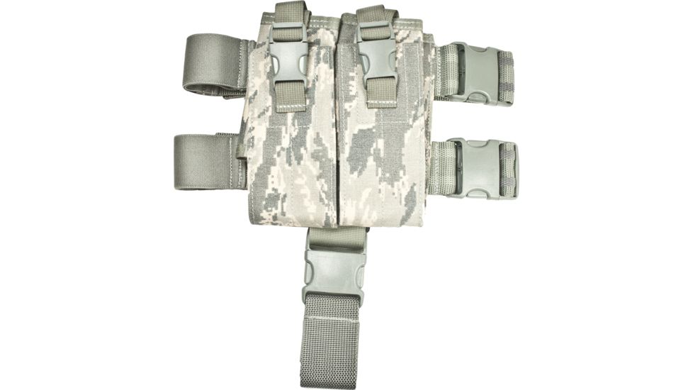 Specter Gear AR-15/M-16 Magazine Tactical Thigh Rig Four 30rd Mags - Air Force Tiger Stripe, 103-ABU
