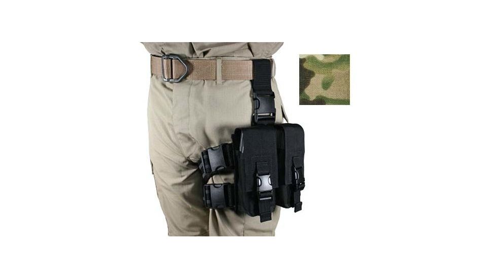 Specter Gear AR-15/M-16 Magazine Tactical Thigh Rig for Four 30rd Mags - MultiCam, 103-MULT