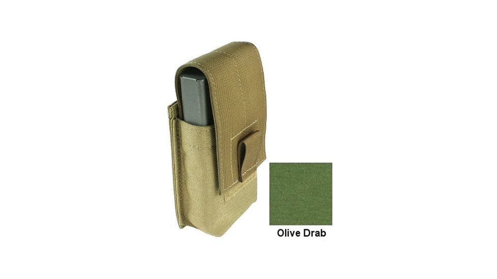 Specter Gear Belt Mounted Single 7.62 NATO 20rd. Magazine Pouch,OD Green 687 OD