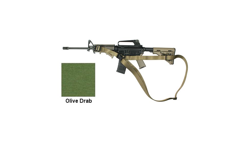 Specter Gear CQB Sling, M-4A1 with Magpul Collapsible Stock, Ambidextrous,OD Green 694 OD