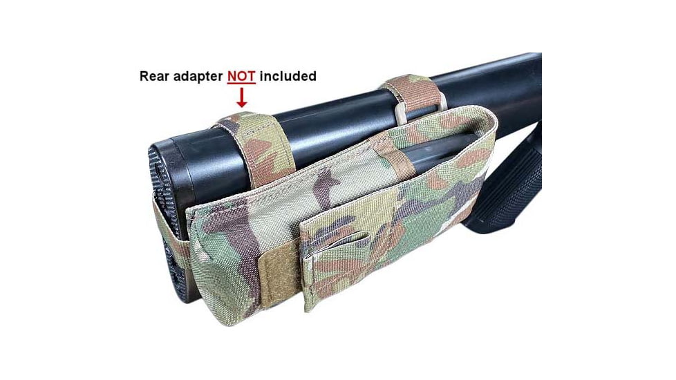 Specter Gear M-16 / AR-15 Buttstock Magazine Pouch Kit, Holds 30 round 5.56mm Magazine, No Rear Adapter Provided, Multicam, 981 MULT