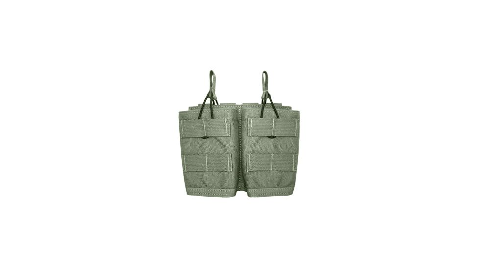 Specter Gear Modular Double 7.62NATO 20rd. Rapid Reload Dual Mag Pouch - Foliage Green, 439-FG