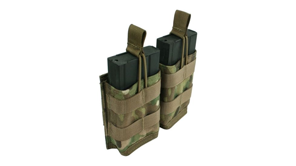 Specter Gear Modular Double 7.62NATO 20rd. Rapid Reload Dual Mag Pouch - MultiCam, 439-MULT