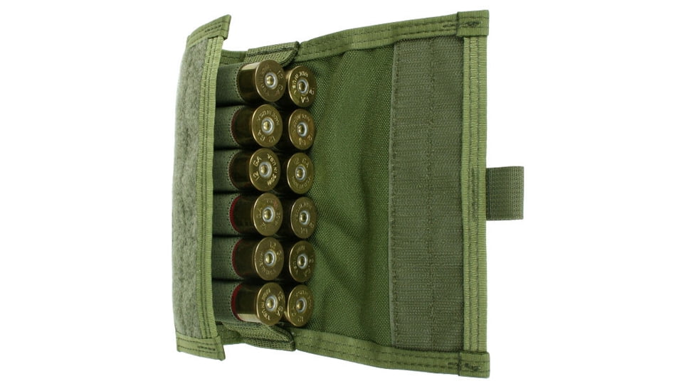 Specter Gear MOLLE 12 Pack 12rd 12ga Shotshell Carrier, OD Green, 1136 OD