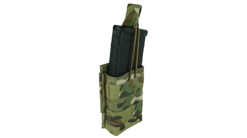 Specter Gear MOLLE Single 30rd 5.56mm Magazine Rapid Reload Mag Pouch, Multicam, 1130 MULT