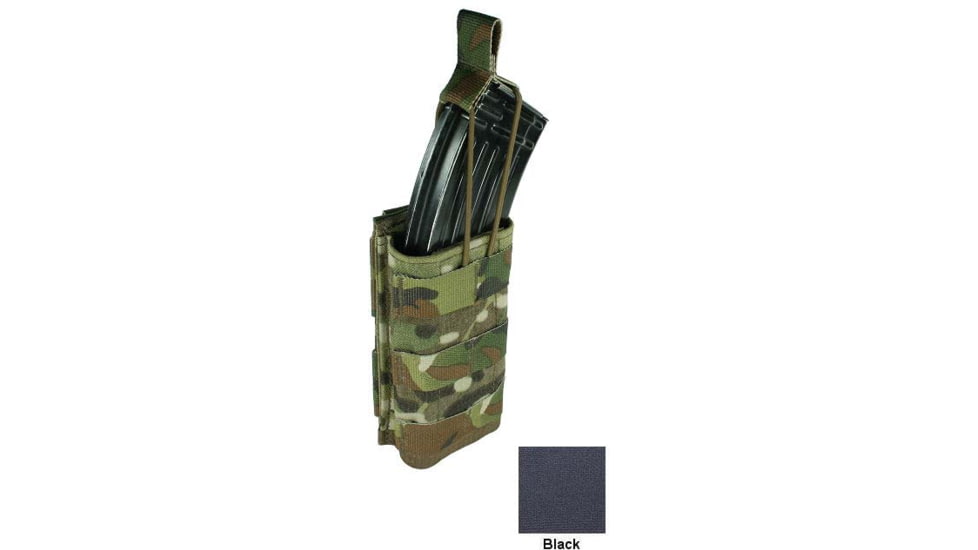 Specter Gear MOLLE Single 30rd 7.62x39mm Magazine Rapid Reload Magazine Pouch, Black, 1159 BLK