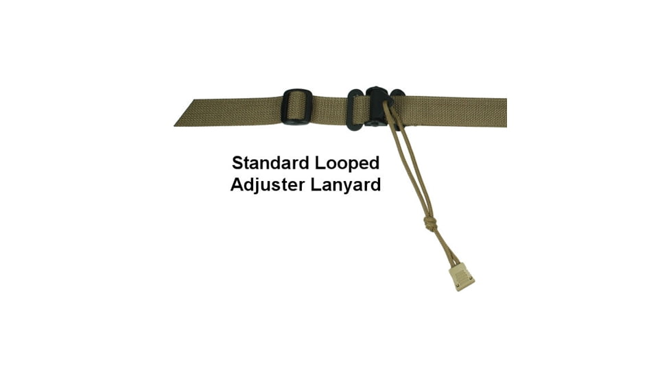 Specter Gear Raider 2 Point Tactical Sling, Mossberg 500 / Maverick 88, Magpul SGA Stock, Braided Lanyard, Emergency Release, Olive Drab Green, 775 OD-ERB-BL