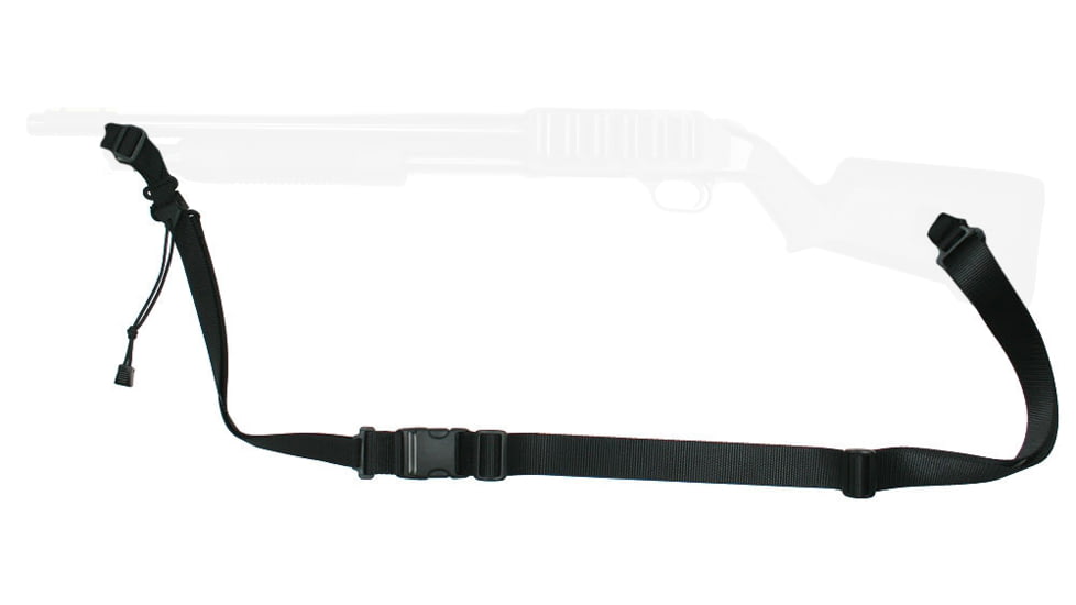 Specter Gear Raider 2 Point Tactical Sling, Mossberg 500 / Maverick 88, Magpul SGA Stock, Braided Lanyard, Emergency Release, Olive Drab Green, 775 OD-ERB-BL