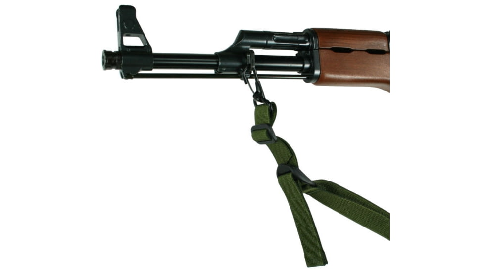 Specter Gear Raptor 2 Point Tactical Sling, AK-47 with Magpul M-4 Stock, Emergency Release, Coyote Tan, 1095 COY-ERB