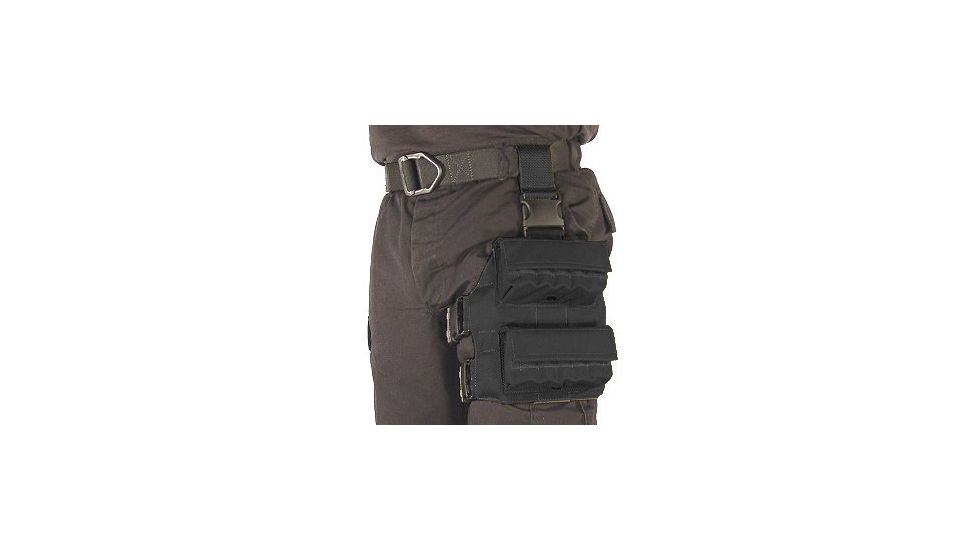 Specter Gear Shot Shell Tactical Thigh Pouch (holds 20 12ga. shells) Black
