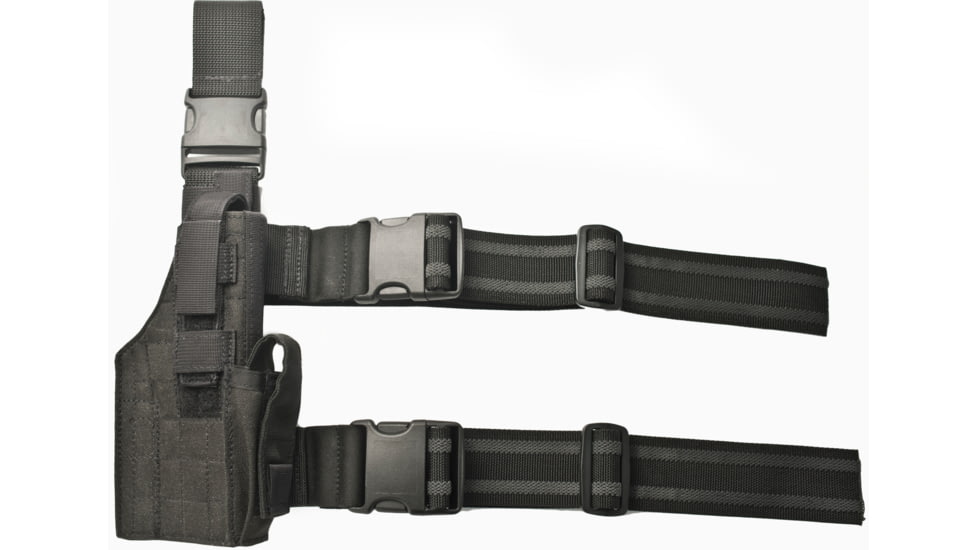 Specter Gear Tactical Thigh Holster, HK USP9/USP40, 4.25 bbl, Left Hand -Black
