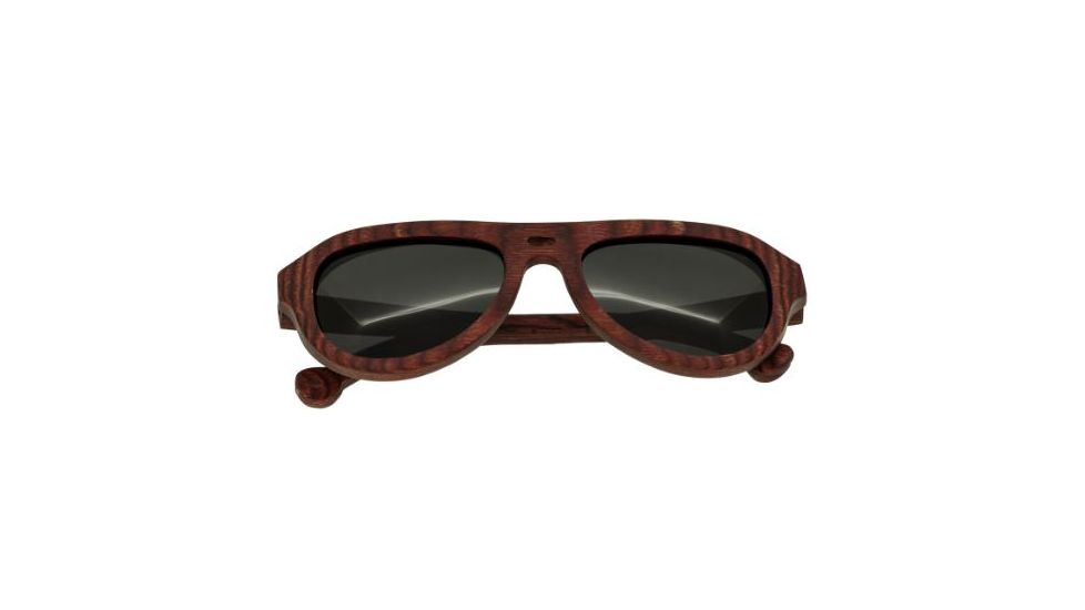 Spectrum Sunglasses Keaulana S112bk Sunglasses, Cherry Frame, Black Lens SSGS112BK