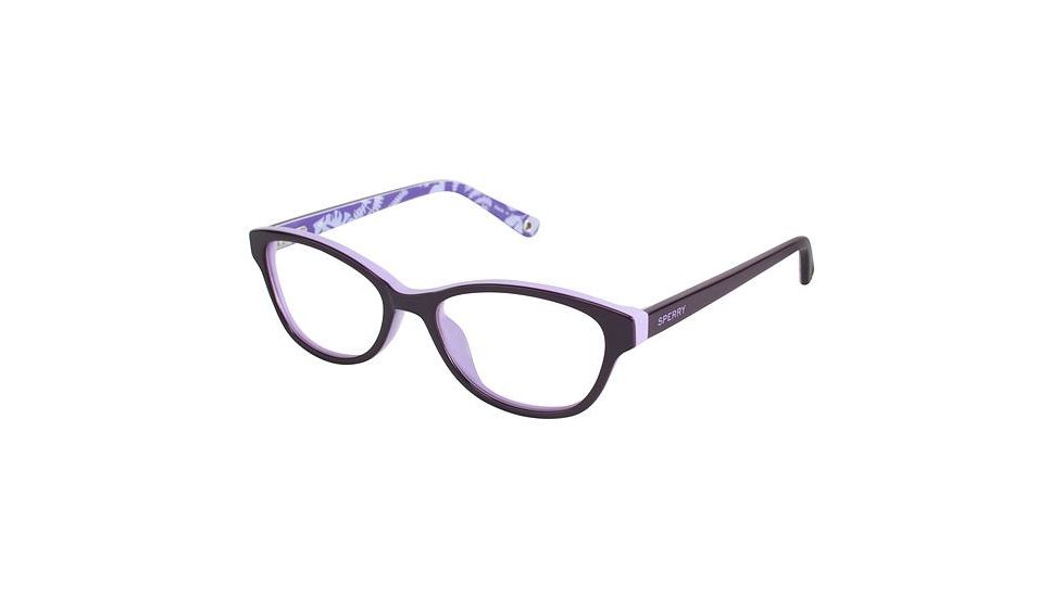 Sperry Top-Sider Portlight Eyeglass Frames - Frame EGGPLANT/PURPLE, Size 48/16mm SPPORTLIGHT03