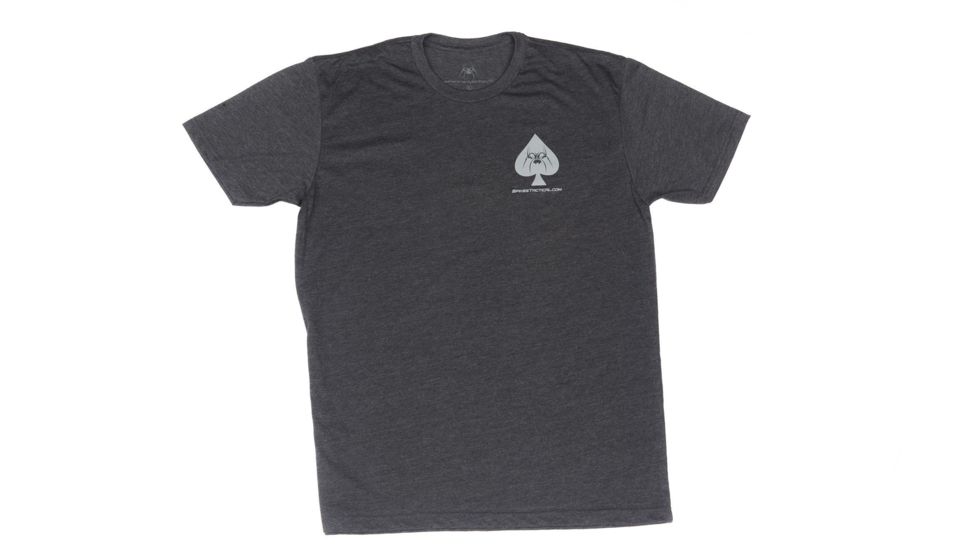 Spikes Tactical Mens - T-Shirt - Spikes Spades, Charcoal, 2XL SGT1070-2X