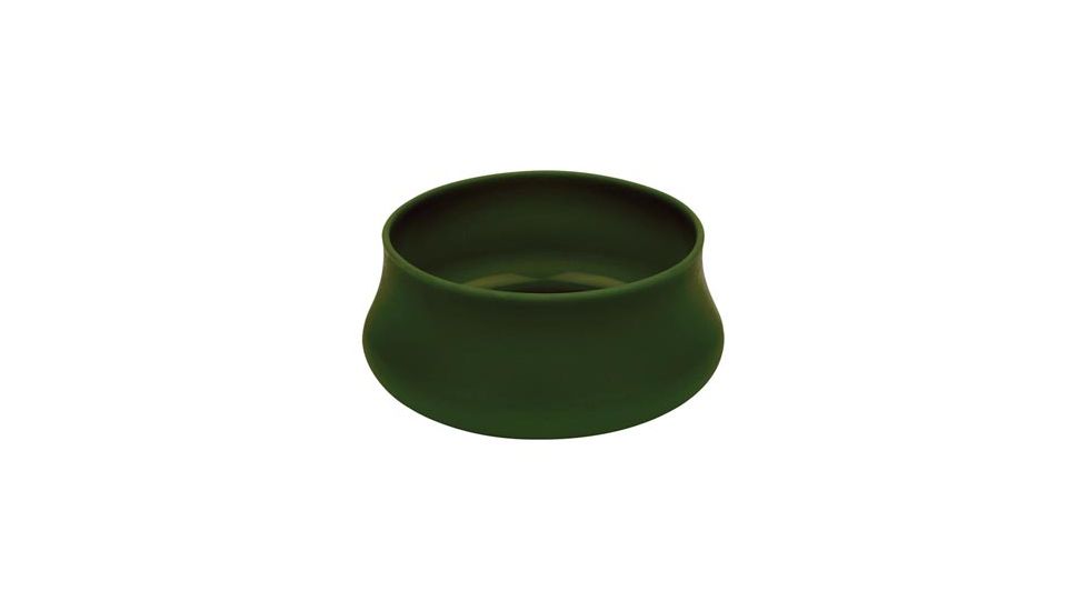 Splashguard Squishy Dog Bowl Md 32oz Grn GD515