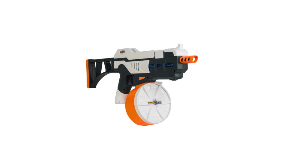SPLAT R Ball SRB1200 Full Auto Electric Rechargeable Soft Water Bead Blaster Kit, White/Black/Orange, 950003