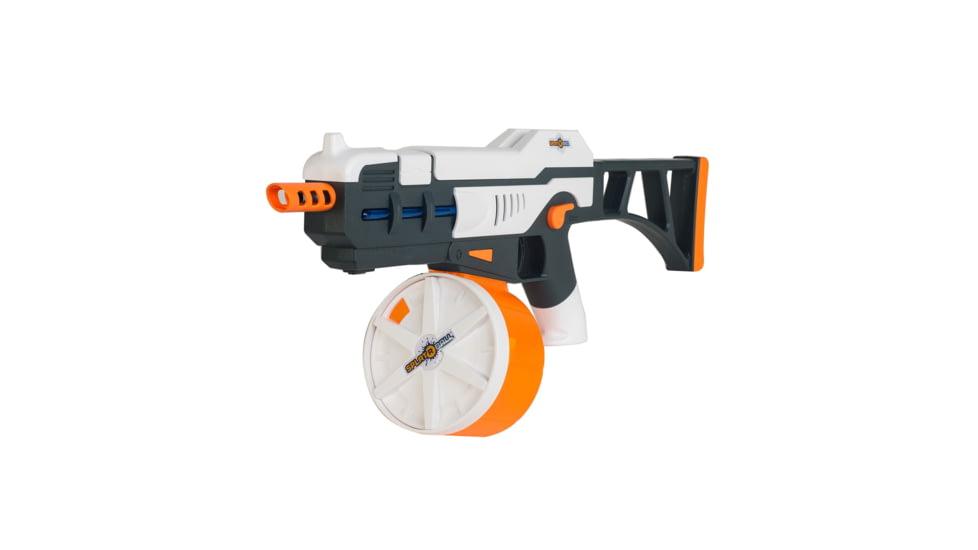 SPLAT R Ball SRB1200 Full Auto Electric Rechargeable Soft Water Bead Blaster Kit, White/Black/Orange, 950003