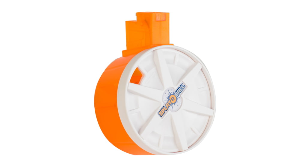 SPLAT R Ball SRB1200 Full Auto Electric Rechargeable Soft Water Bead Blaster Kit, White/Black/Orange, 950003