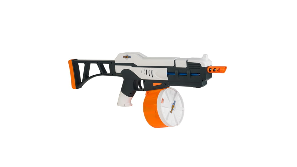 SPLAT R Ball SRB1200 Full Auto Electric Rechargeable Soft Water Bead Blaster Kit, White/Black/Orange, 950003