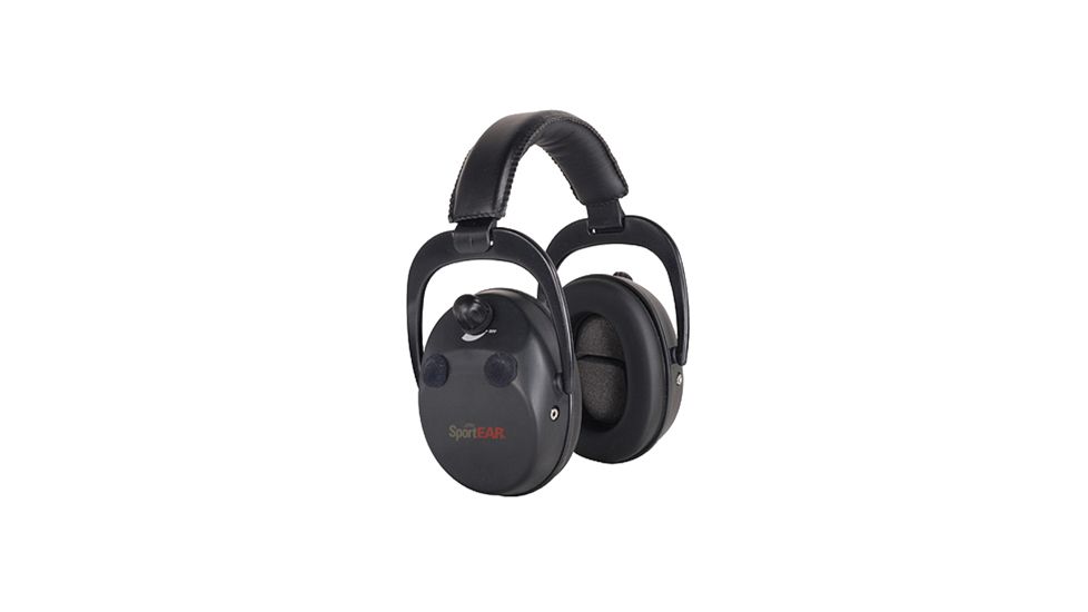 SportEar XT4 Muff Hearing Amplifier, Black 195994