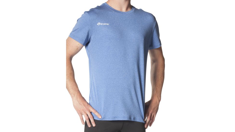 SportHill TempTech Tee - Mens-StrongBlue-Large