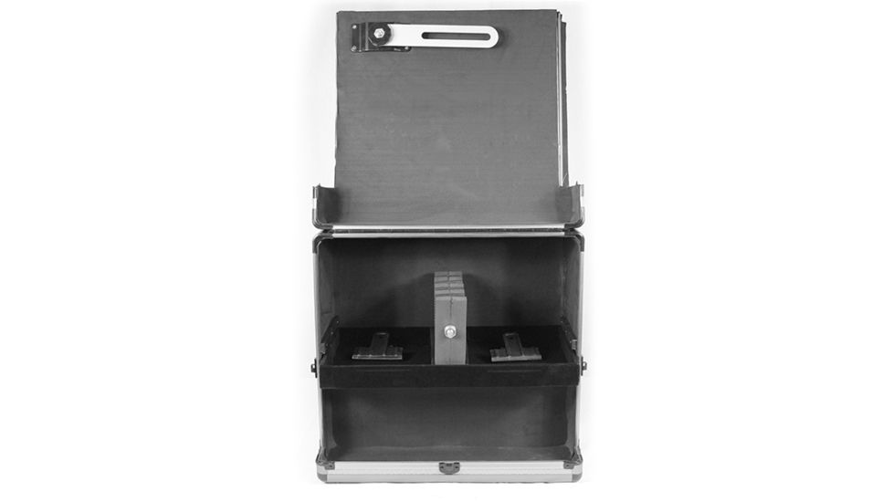 Sportlock AlumaLock Double Rifle/Shotgun Side-by-Side Case,16.3x17.1x8.8in,Gray 00015G