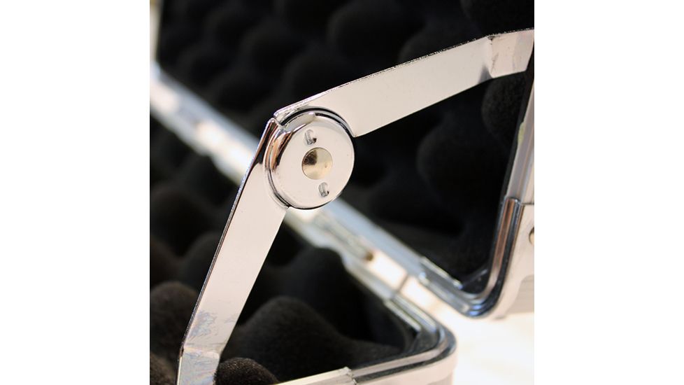 Sportlock AlumaLock Quickdraw Quad Handgun Case,9.6x14.1x5.1in,Gray 00004G