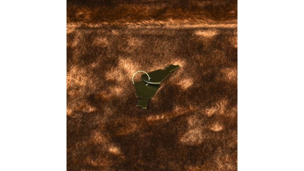 Sportlock LeatherLock Take Down Shotgun Case, Tan w/ Velcro Tie Down &amp; Key Locks 00039