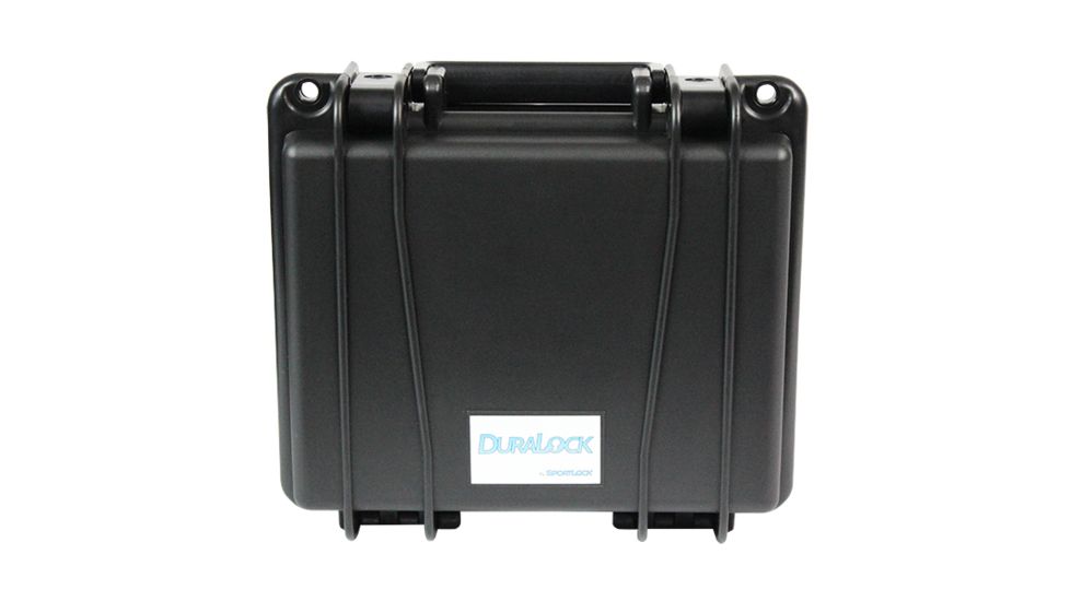 SportLock Single Pistol Case, Black, 11x10x5in 00040