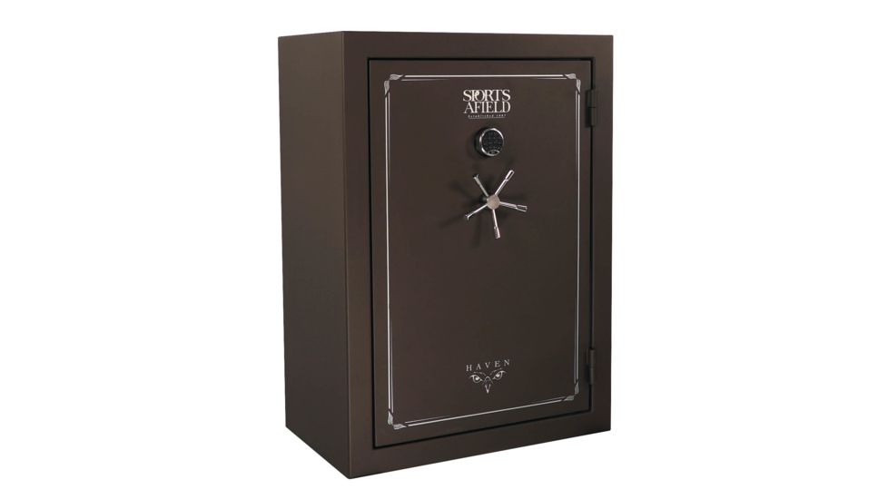 Sports Afield Haven Series Fire Rated Gun Safe, Dark Earth Matte, 59H x 42W x 26D, SA5942H