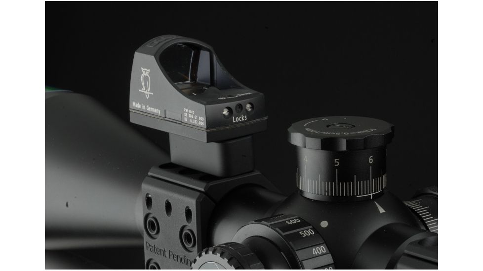 Spuhr 34mm Rifle Scope Ring Mount, Black, Height 25.4 mm/1in/Length 32mm/1.26in 1006937