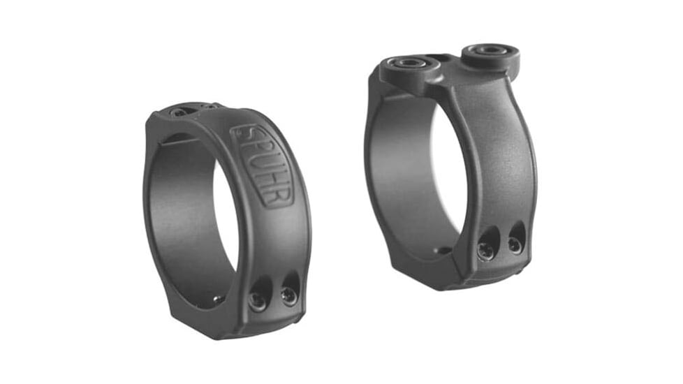 Spuhr Blaser Aesthetic Ring 30mm H-23mm/0.91in, Black, ARB-30-23