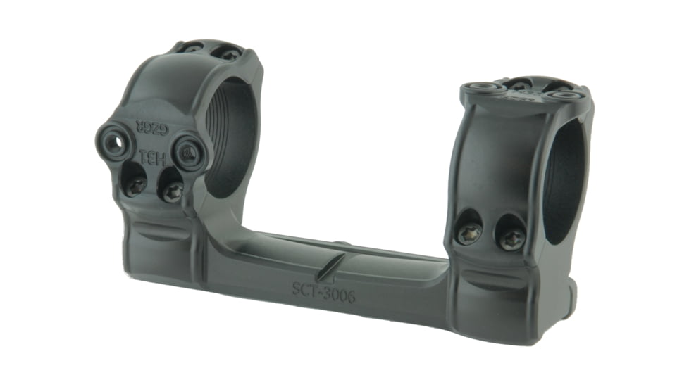 Spuhr Interface Rifle Scope Mount, 30mm, 1.35in Height, 0 Mil TRG, SCT-3006D