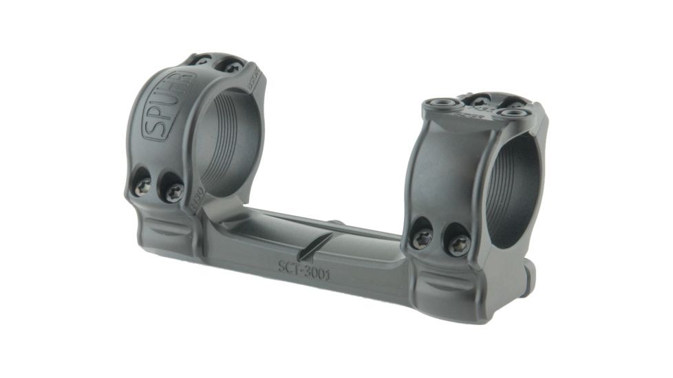 Spuhr Sako TRG &amp; Tikka T3/TX Hunting Mount, 0 MOA, Dia 30mm, H 30mm, Black 7340150712105
