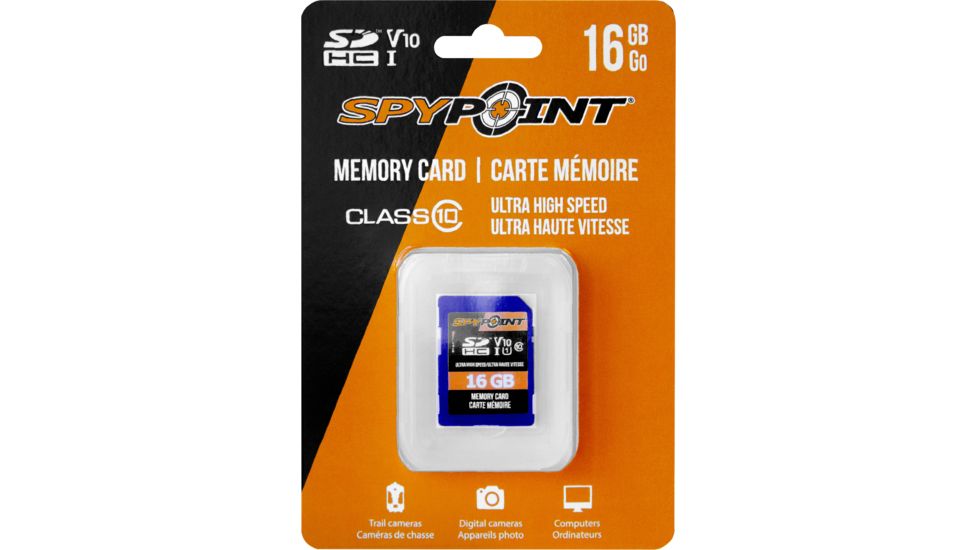 Spypoint SD-16GB, Memory Card, Blue, SD-16GB