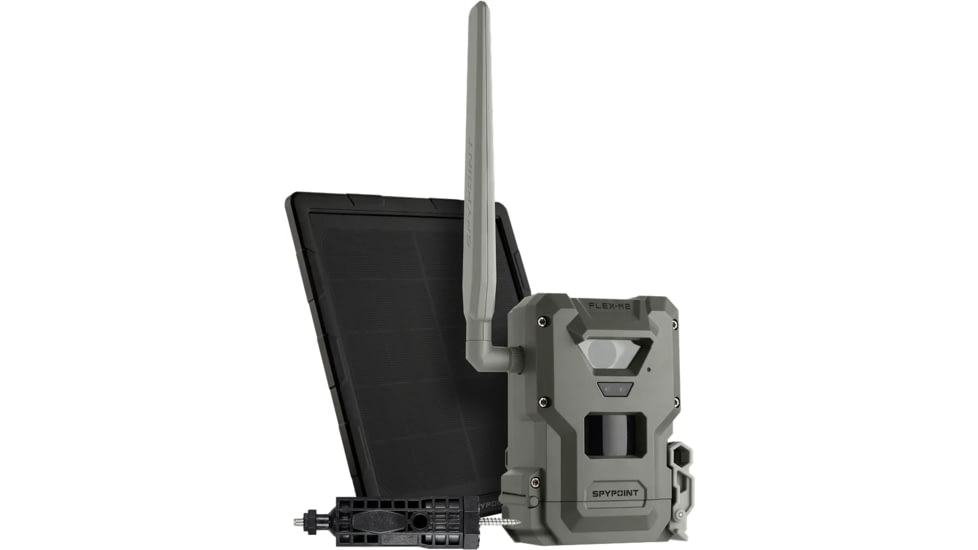 Spypoint FLEX-M2 Cellular Trail Camera, 32MP, Solar Bundel, Grey, 01931