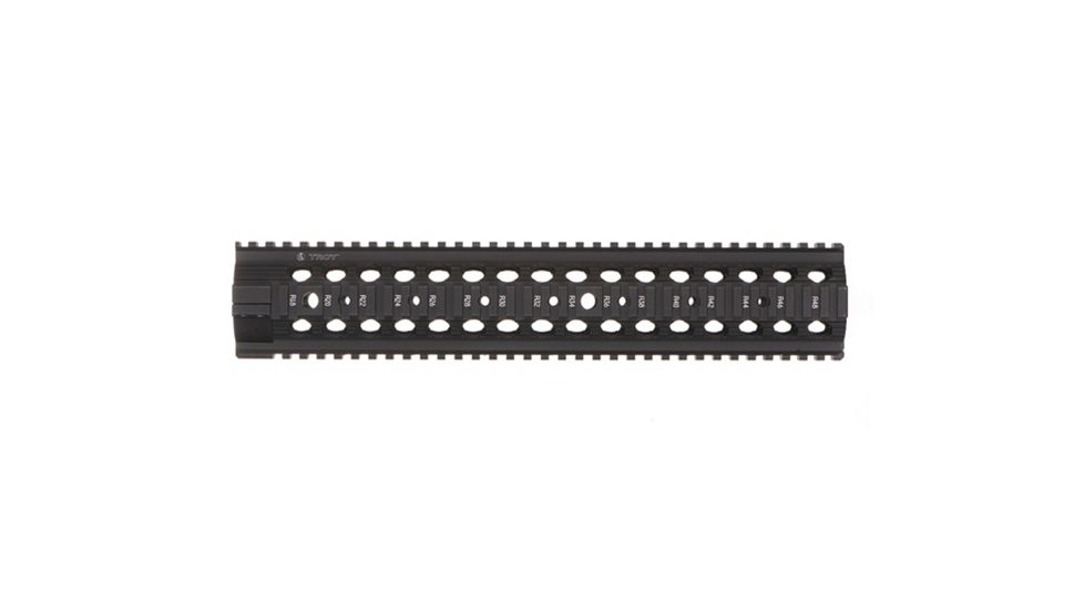 Troy 13.8in MRF-308 Battle Rail W/LPGB - Black SRAI-308-C3BT-01