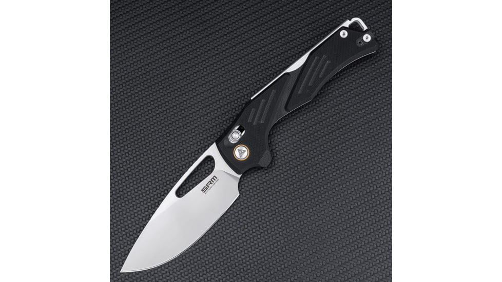 SRM Knives Mirage 239X Ambi Lock Black, SRM239XGB