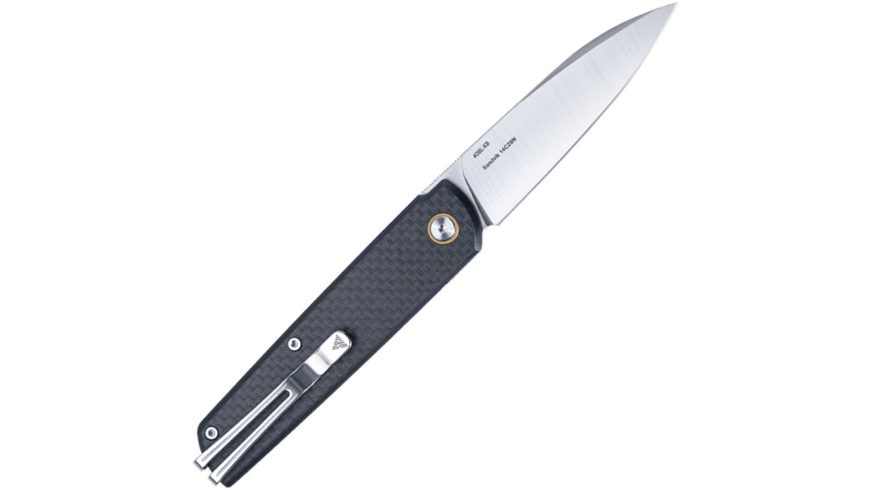 SRM Knives Qrick Linerlock Blk G10/CF, SRM408LKB