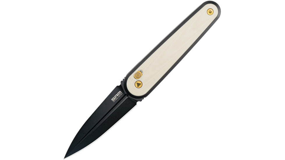 SRM Knives Twin 251MB Ambi-Lock Ivory, SRM251MBGT2