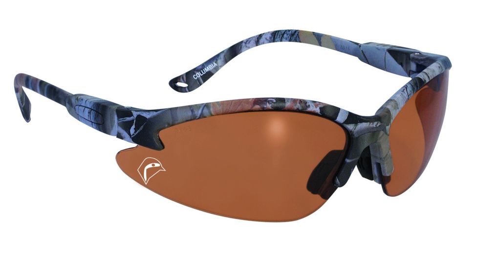 SSP Eyewear Bullchukar Sportsman Hunting Glasses, Camo Frame, Belgium Bronze Anti-Fog Lens 011711950720
