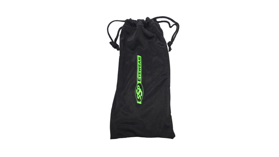 SSP Eyewear Microfiber Glass Pouch and Cleaner, Black 011711955084