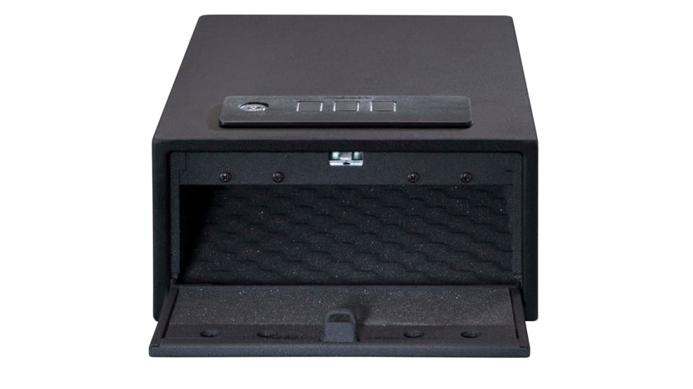 Stack-On Biometric Gun Safe Electronic Keypad Steel, Black, Small, QAS-1845-E