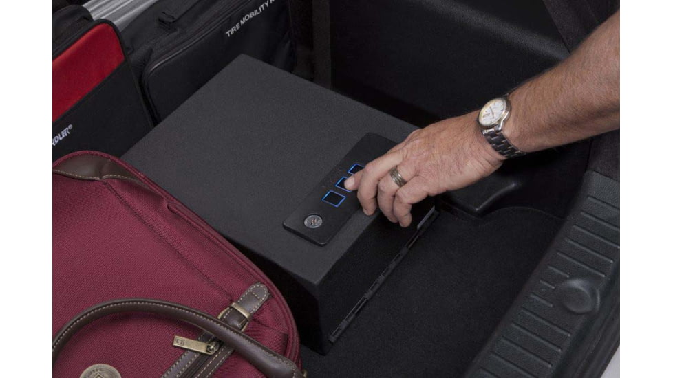 Stack-On Biometric Gun Safe Electronic Keypad Steel, Black, Small, QAS-1845-E