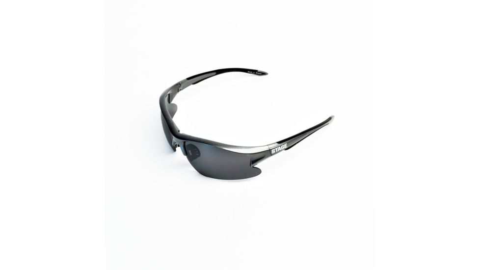 Stage Crew Sunglasses Gunmetal Frame Mirror Smoke Lens STG1479G